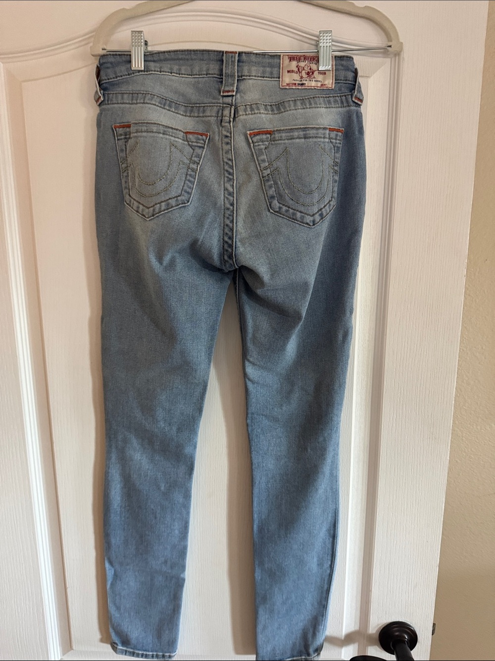 True Religion Curvy Skinny Jennie Fit Dial Chill Indigo color size 26/2